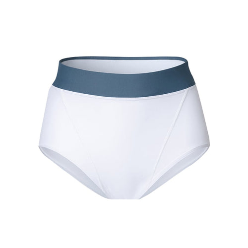 Barrel Womens Abyssal High Waist Brief-WHITE - White / S - Bikini Pants | BARREL HK