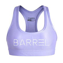 Load image into Gallery viewer, Barrel Womens Big Logo Pattern Bra Top-PALE PURPLE - S / Pale Purple - Sports Bras | BARREL HK