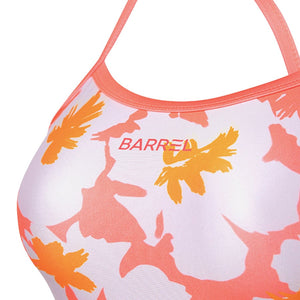 Barrel Womens Floral 2T VBack Swimsuit-CORAL - Swimsuits | BARREL HK