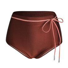 Load image into Gallery viewer, Barrel Womens Glow High Waist Pantie-NEUTRAL BRICK - Bikini Pants | BARREL HK