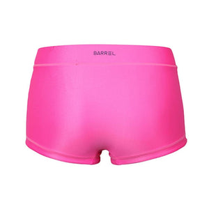Barrel Womens Iris Reversible Bikini Pantie-NEON PINK/INDIGO LEAF - Bikini Pants
