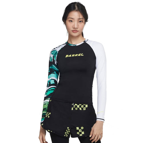 Barrel Womens Move Pattern Rashguard-NEO WAVE - Rashguards | BARREL HK