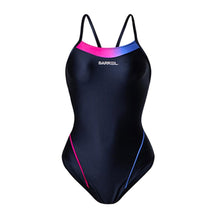 Load image into Gallery viewer, Barrel Womens Racing Fit Halfmoon V-Back Strap Swimsuit-DEEP NAVY - XS / Deep Navy - Swimsuits | BARREL HK