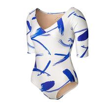 Load image into Gallery viewer, Barrel Womens Wrap Monokini-BLUE PAINTING - Swimsuits | BARREL HK