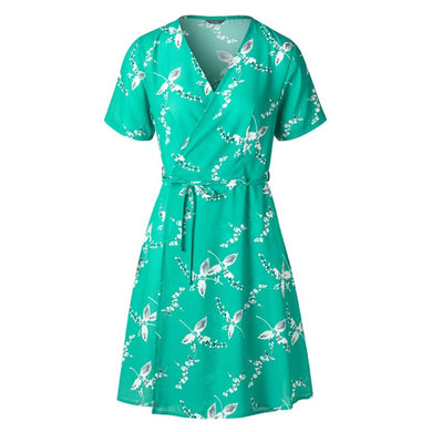 Barrel Womens Wrap One Piece Cover Up-MINT BIRD - Mint Bird / OSFA - Dresses | BARREL HK